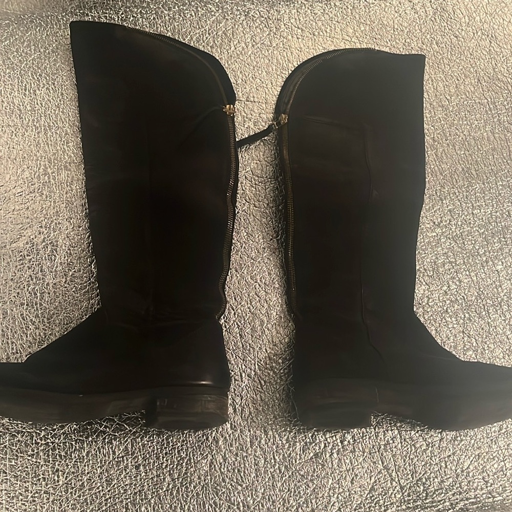 Steven by Steve Madden black NUBUCK boot